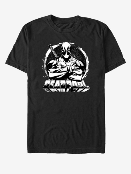 ZOOT.Fan Černé unisex tričko Marvel For Hire