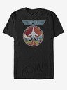 ZOOT.Fan Černé unisex tričko Paramount Top Jet