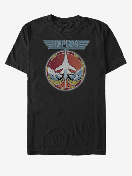 ZOOT.Fan Černé unisex tričko Paramount Top Jet