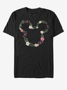 ZOOT.Fan Černé pánské tričko Disney Floral Mickey