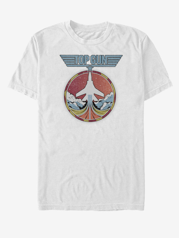 ZOOT.Fan Bílé unisex tričko Paramount Top Jet