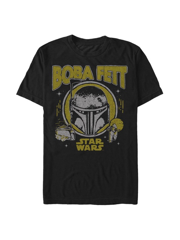 ZOOT.Fan Černé pánské tričko Star Wars Big Boba