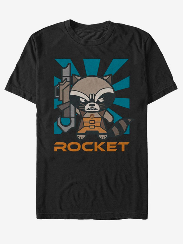 ZOOT.Fan Rocket Strážci Galaxie ZOOT.FAN Marvel - unisex tričko
