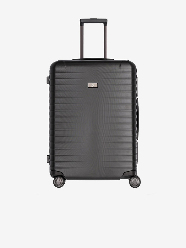 Titan Černý cestovní kufr Titan Litron Frame M Black