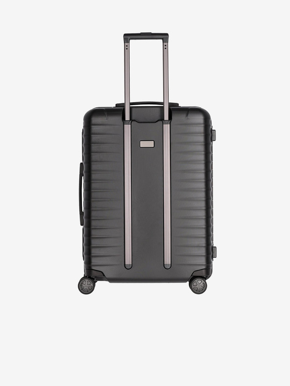 Titan Černý cestovní kufr Titan Litron Frame M Black