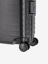 Titan Černý cestovní kufr Titan Litron Frame M Black
