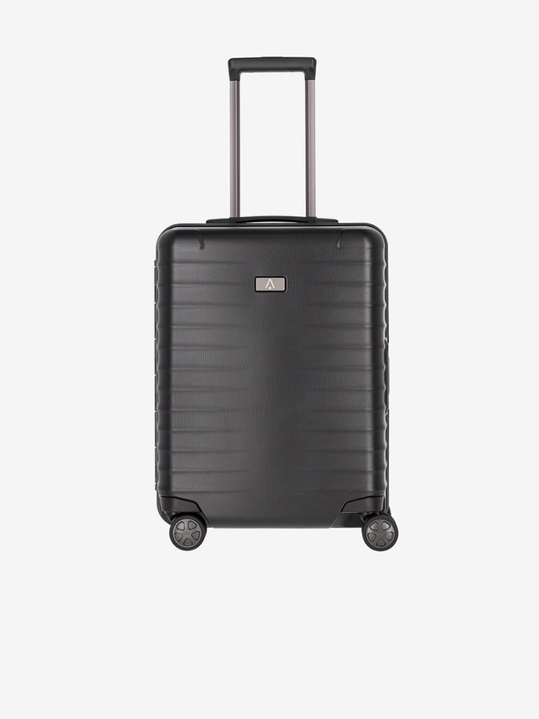 Titan Černý cestovní kufr Titan Litron Frame S