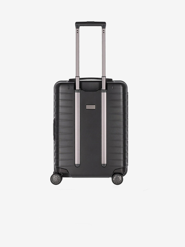 Titan Černý cestovní kufr Titan Litron Frame S