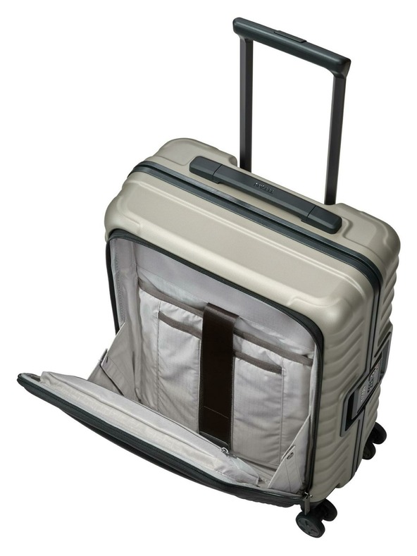 Titan Cestovní kufr Titan Litron Frame S Front pocket Champagne