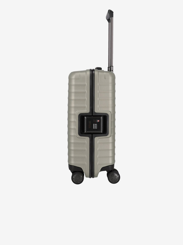 Titan Béžový cestovní kufr Titan Litron Frame S