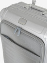 Travelite Cestovní kufr ve stříbrné barvě Travelite Next 4w S Front pocket Silver