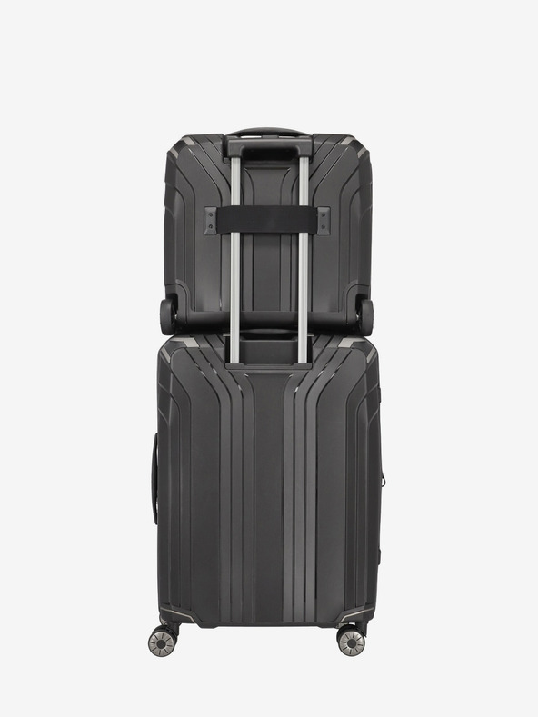 Travelite Černý cestovní kufr Travelite Elvaa 2w Business wheeler
