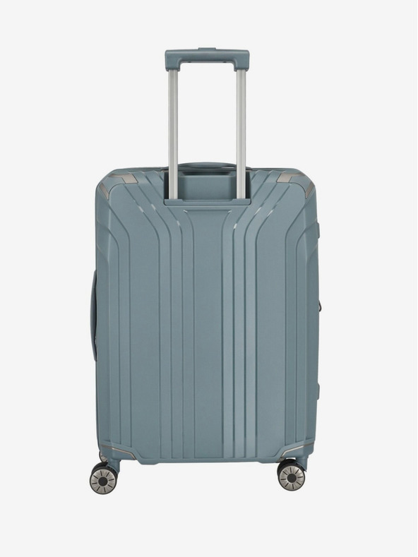 Travelite Sada tří cestovních kufrů v šedomodré barvě Travelite Elvaa 4w S,M,L