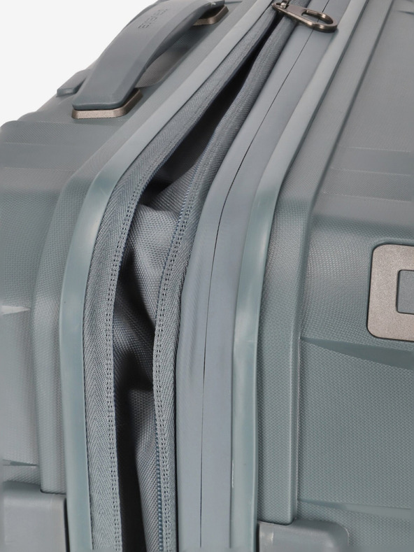 Travelite Sada tří cestovních kufrů v šedomodré barvě Travelite Elvaa 4w S,M,L