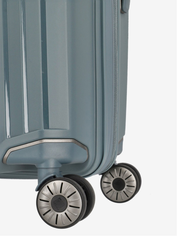 Travelite Sada tří cestovních kufrů v šedomodré barvě Travelite Elvaa 4w S,M,L