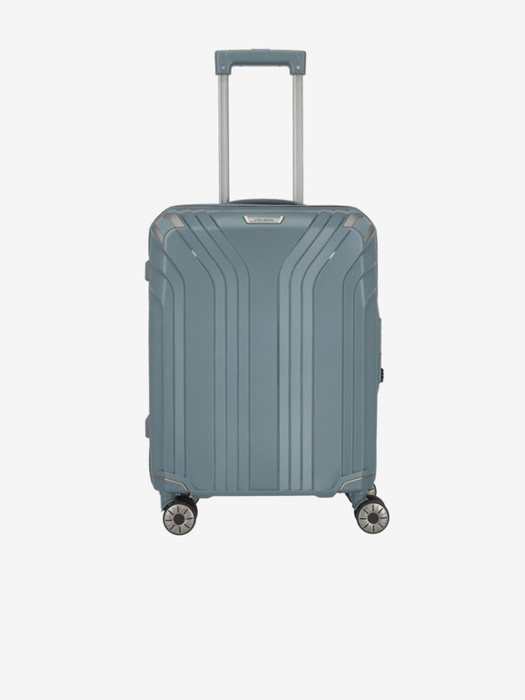 Travelite Sada tří cestovních kufrů v šedomodré barvě Travelite Elvaa 4w S,M,L