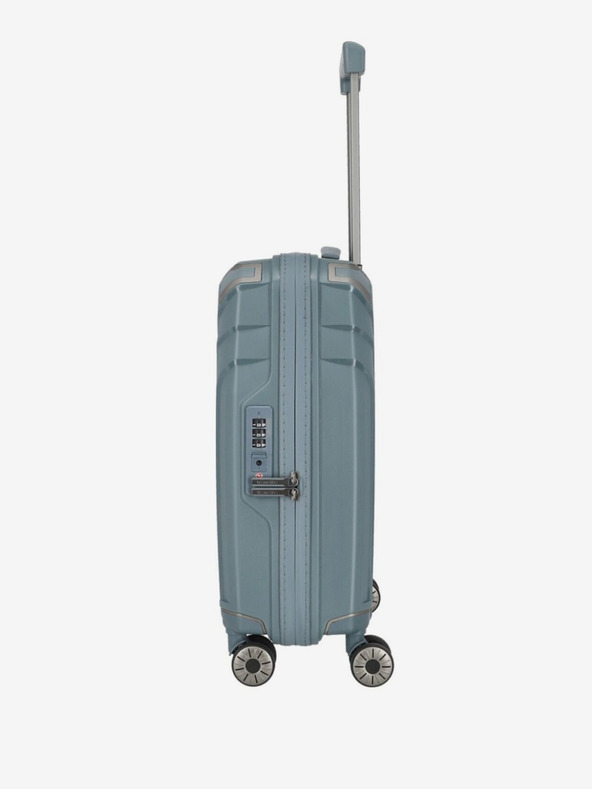 Travelite Sada tří cestovních kufrů v šedomodré barvě Travelite Elvaa 4w S,M,L