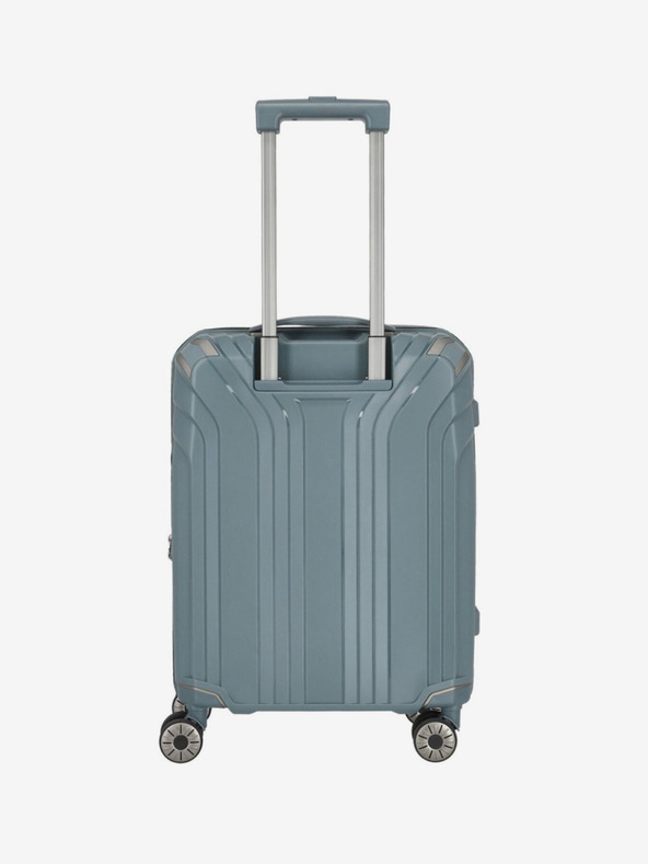 Travelite Sada tří cestovních kufrů v šedomodré barvě Travelite Elvaa 4w S,M,L