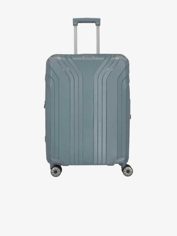 Travelite Sada tří cestovních kufrů v šedomodré barvě Travelite Elvaa 4w S,M,L