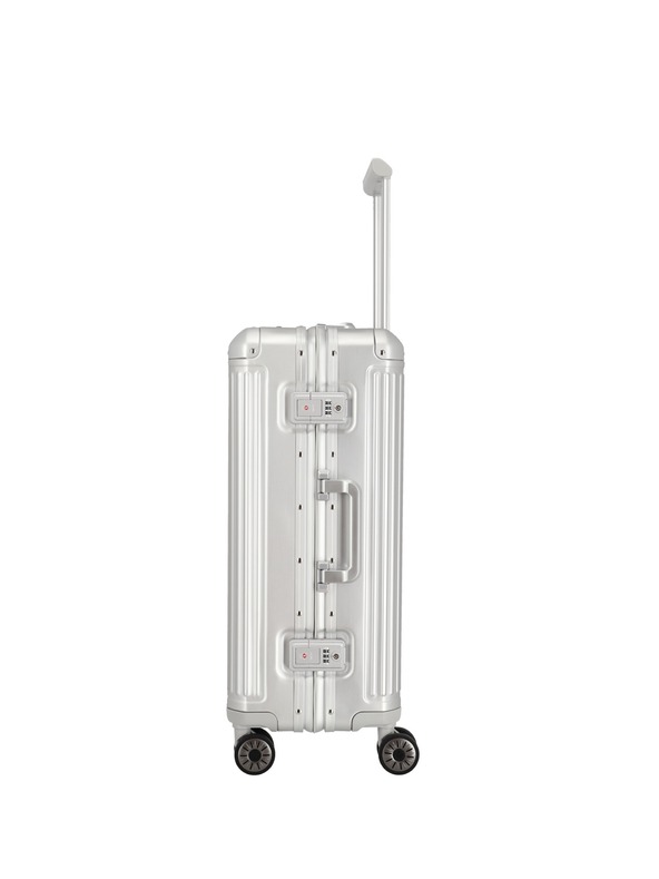 Travelite Cestovní kufr Travelite Next 2.0 M Silver