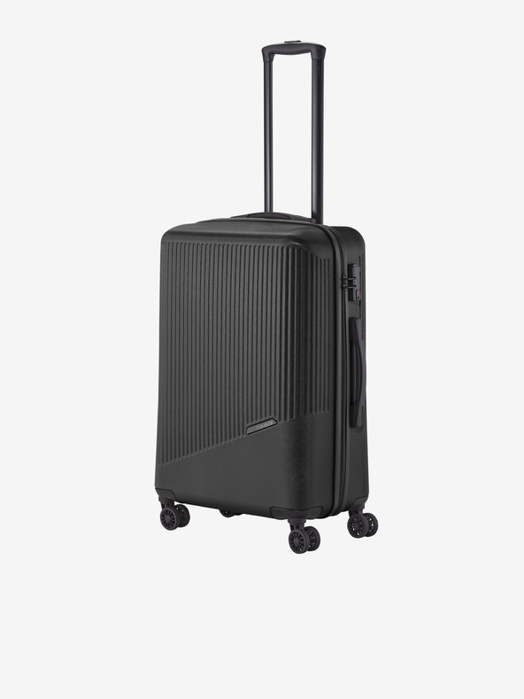 Travelite Černý cestovní kufr Travelite Bali M Black