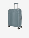 Travelite Šedomodrý cestovní kufr Travelite Elvaa 4w M