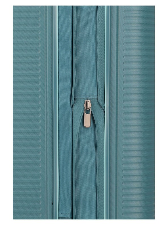 Travelite Cestovní kufr Travelite Roomer Trunk M Aqua