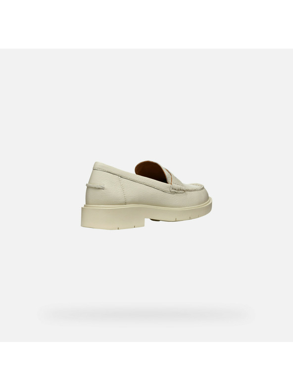 Geox Krémové dámská mokasíny Geox Spherica EC1