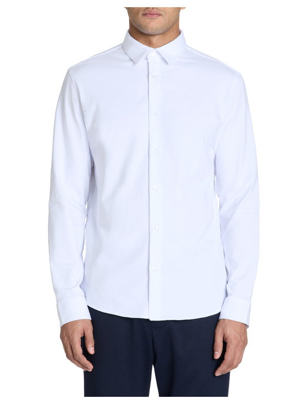 Celio Bílá pánská košile Celio Lajersey