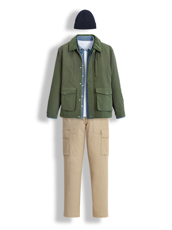 Celio Modrá pánská košile Celio Lachambray