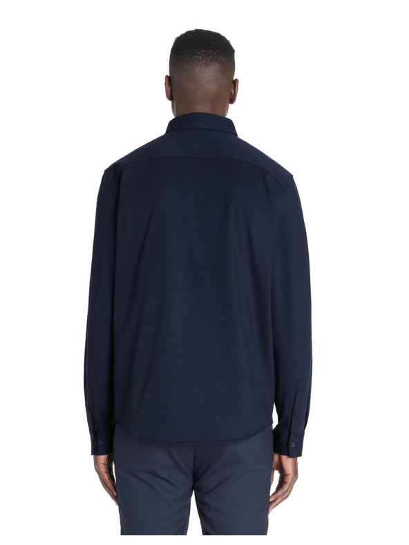 Celio Tmavě modrá pánská košile Celio Lajersey