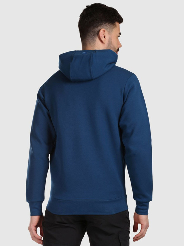 Kilpi Pánská bavlněná mikina s kapucí Kilpi AVILA-M Tmavě modrá