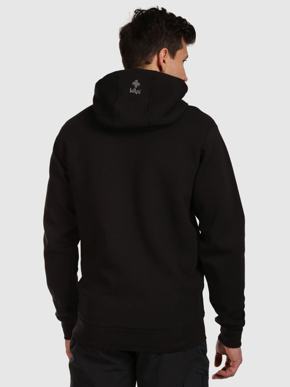 Kilpi Pánská bavlněná mikina s kapucí Kilpi AVILA-M Černá