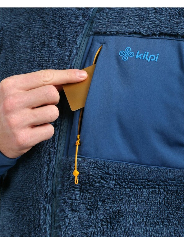 Kilpi Pánská hřejivá mikina Kilpi NORKA-M Tmavě modrá