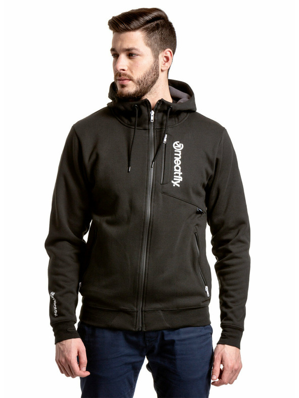 Meatfly Meatfly pánská technická mikina Lightyear Black | Černá | Velikost
