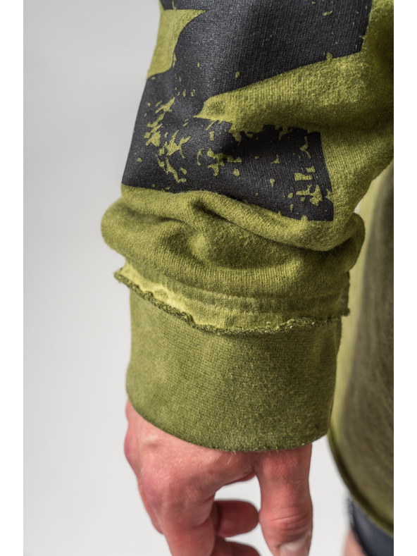 Nebbia Washed-off Oversized mikina s kapucí NO BS 371