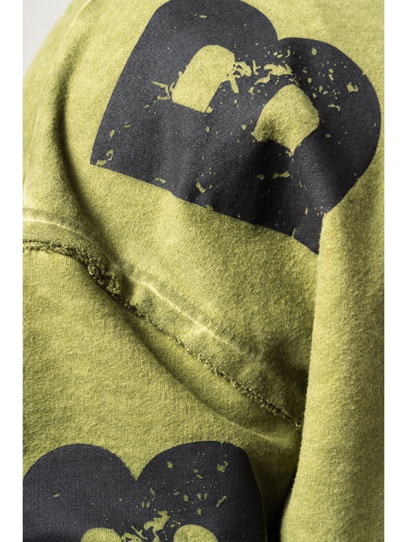 Nebbia Washed-off Oversized mikina s kapucí NO BS 371