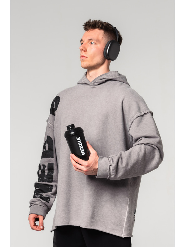 Nebbia Washed-off Oversized mikina s kapucí NO BS 371