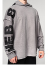 Nebbia Washed-off Oversized mikina s kapucí NO BS 371