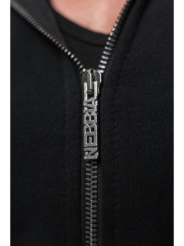 Nebbia Dlouhá mikina na zip BEYOND ORDINARY 707