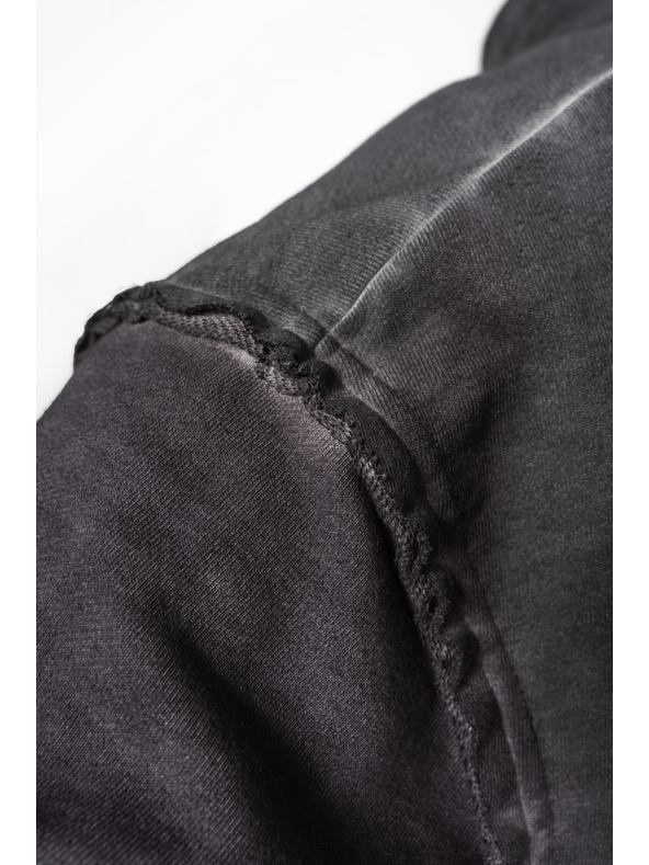 Nebbia Washed-off mikina na zip GYM BRO 362