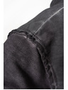 Nebbia Washed-off mikina na zip GYM BRO 362