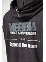 Nebbia Washed-off mikina na zip GYM BRO 362