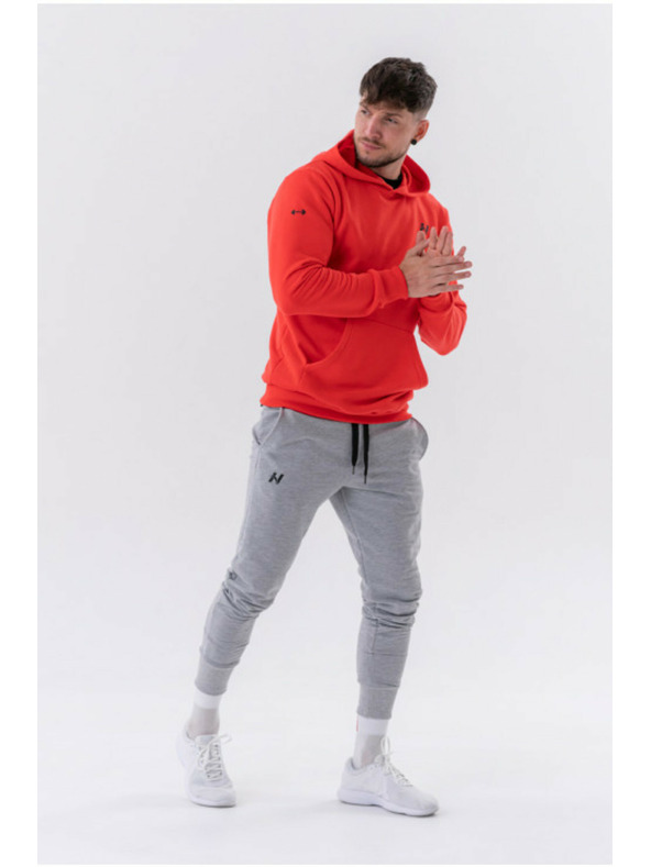 Nebbia Mikina přes hlavu s kapucí a přední kapsou 331 Nebbia