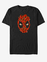 ZOOT.Fan Černé unisex tričko Marvel Shell Cases