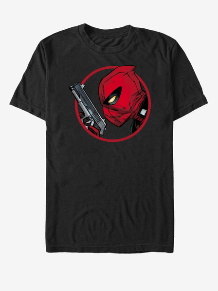ZOOT.Fan Černé unisex tričko Marvel Dead Crest