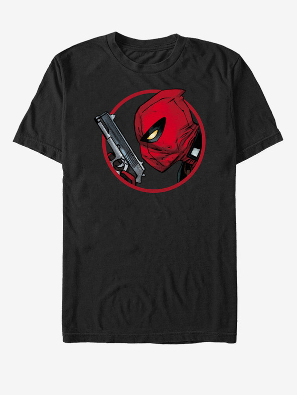 ZOOT.Fan Černé unisex tričko Marvel Dead Crest