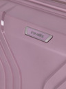 Travelite Růžový dámský cestovní kufr Travelite Elvaa 4w M Rosé