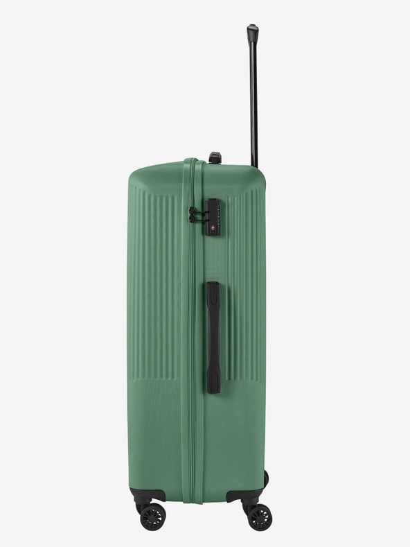 Travelite Sada tří cestovních kufrů v zelené barvě Travelite Bali S,M,L Green