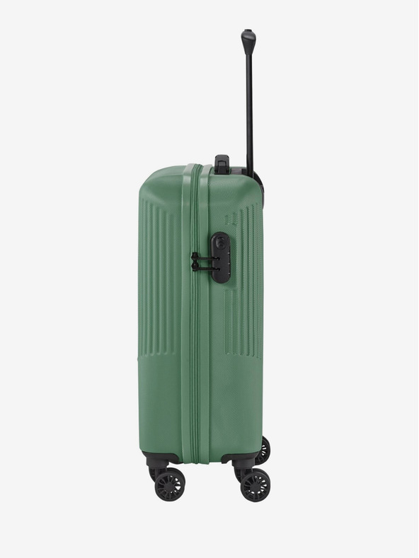 Travelite Sada tří cestovních kufrů v zelené barvě Travelite Bali S,M,L Green